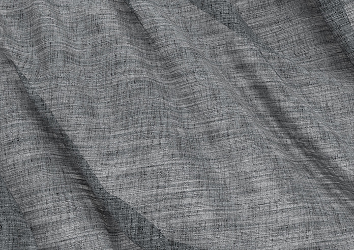 Novara Voile, Pebble Grey - Twist&Fit Roman Blind - Image 4